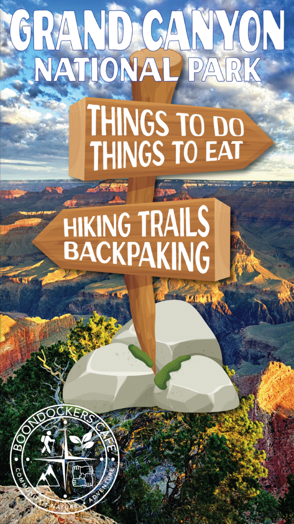 Grand Canyon National Park Pinterest Board Cover.