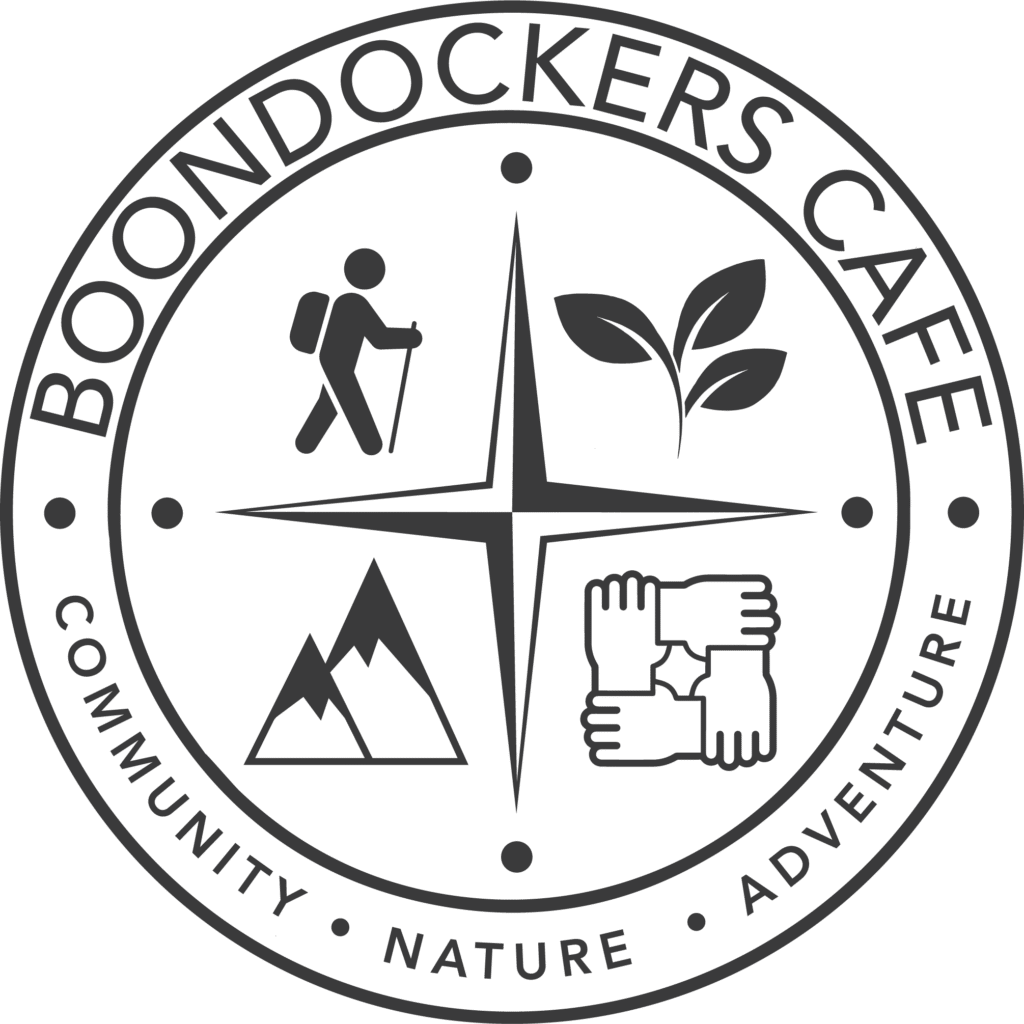 Boondockers Cafe Circle Logo